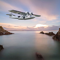 Buy canvas prints of catalina flying boat by Kelvin Rumsby