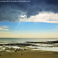 Buy canvas prints of The Stormy Warren - Folkestone by Chris Wooldridge