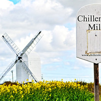 Buy canvas prints of Chillenden Mill by Chris Wooldridge