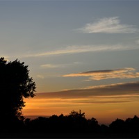 Buy canvas prints of Beautiful Sunset by Chris Wooldridge