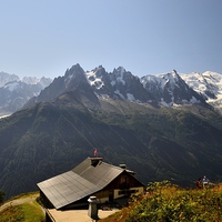 Buy canvas prints of Mont Blanc Massif by Chris Wooldridge