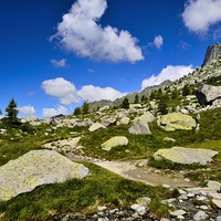 Buy canvas prints of Beautiful Mountains by Chris Wooldridge