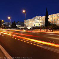 Buy canvas prints of The Greek Parliament by Constantinos Iliopoulos