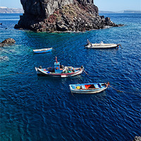 Buy canvas prints of Santorini, Greece by Constantinos Iliopoulos