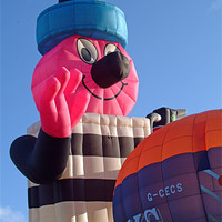 Buy canvas prints of Bertie Bassett Hot Air Balloon by Peter Cope