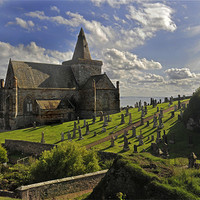 Buy canvas prints of The Kirk, St Monans by Peter Cope