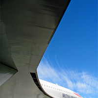 Buy canvas prints of Concorde in Flight by Peter Cope