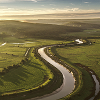 Buy canvas prints of Cuckmere River by sam moore