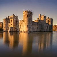 Buy canvas prints of Bodium Castle by sam moore