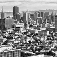 Buy canvas prints of San Francisco Skyline by sam moore