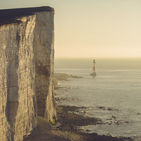 Buy canvas prints of  Beachy Head Lighthouse by sam moore