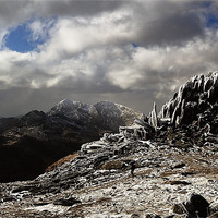 Buy canvas prints of The Glyders - Castle Of The Winds by Kevin OBrian
