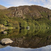 Buy canvas prints of  Llyn Dinas by Kevin OBrian