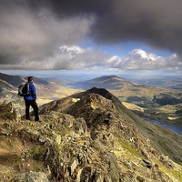 Buy canvas prints of  Breathing Space - Snowdonia by Kevin OBrian