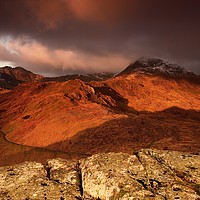 Buy canvas prints of Sunrise - Snowdonia by Kevin OBrian