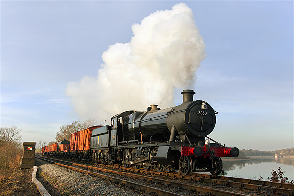 Steam hauled goods across the water Picture Board by Ian Duffield