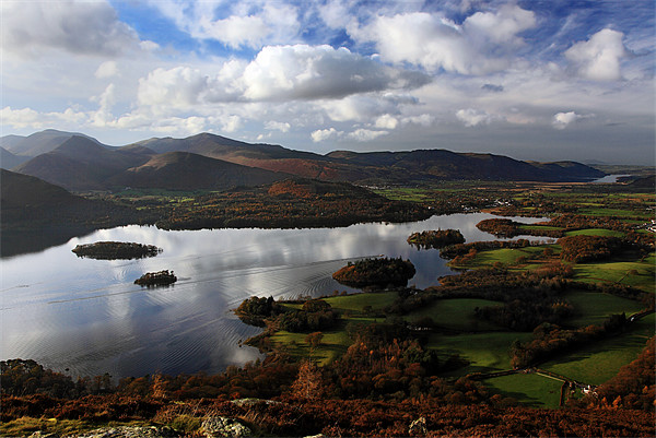 View from Walla Crag Picture Board by Ian Duffield