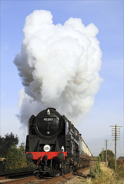 Full steam ahead. Picture Board by Ian Duffield