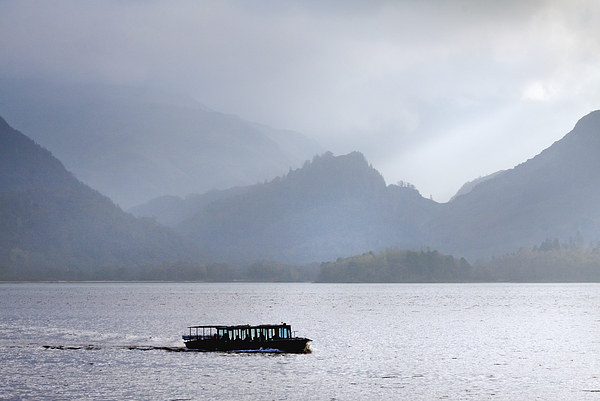 On Derwentwater - Ahead of the weather. Picture Board by Ian Duffield