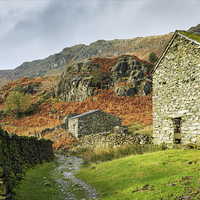 Buy canvas prints of Tranquil scene near Grasmere by Ian Duffield