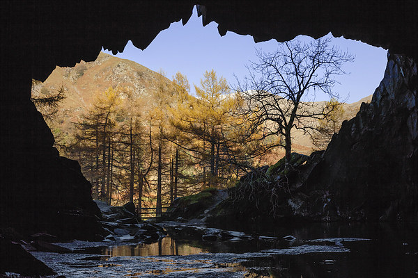 View from Rydal Cave Picture Board by Ian Duffield