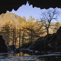 Buy canvas prints of View from Rydal Cave by Ian Duffield