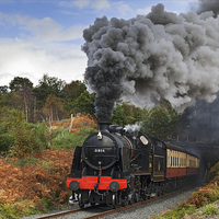 Buy canvas prints of Volcanic action near Bewdley by Ian Duffield