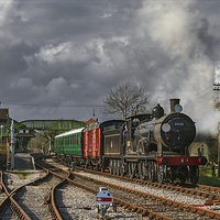 Buy canvas prints of  Running ahead of the storm by Ian Duffield