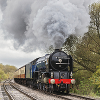 Buy canvas prints of  Tornado at Longueville Junction by Ian Duffield