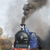 Buy canvas prints of  Caledonian Locomotive by Ian Duffield