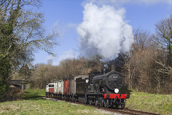  Purbeck Goods Train Picture Board by Ian Duffield