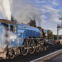 Buy canvas prints of  Steam train about to depart by Ian Duffield