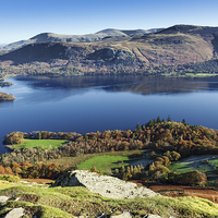 Buy canvas prints of  View East from Catbells by Ian Duffield