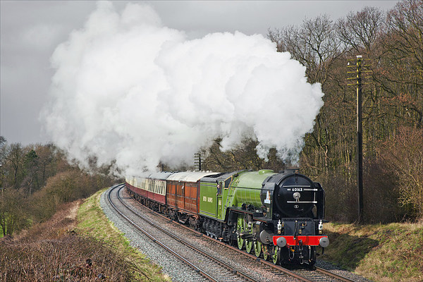 Tornado rounds the curve  Picture Board by Ian Duffield