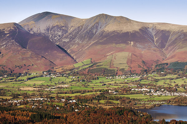  Skiddaw viewed from Catbells Picture Board by Ian Duffield