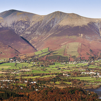 Buy canvas prints of  Skiddaw viewed from Catbells by Ian Duffield