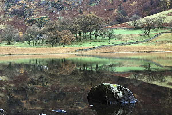 Reflections at Blea Tarn Picture Board by Ian Duffield