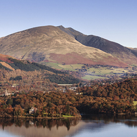 Buy canvas prints of Blencathra in the Autumn  by Ian Duffield