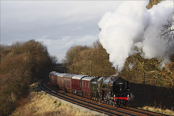  Oliver Cromwell on express passenger duty Picture Board by Ian Duffield