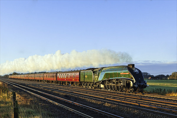  The Jubilee Requiem speeds North. Picture Board by Ian Duffield