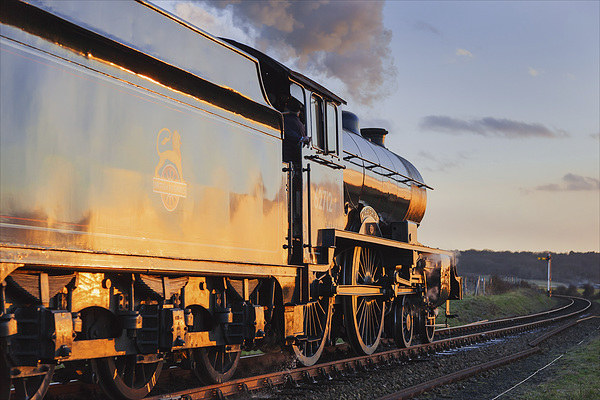 Steaming into the sunset  Picture Board by Ian Duffield