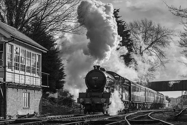 Atmospheric departure from Sheringham Picture Board by Ian Duffield