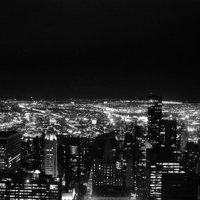 Buy canvas prints of New York City by night by Ted Miller