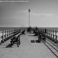 Buy canvas prints of Swanage Jetty by Adam Atkinson