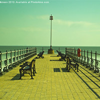 Buy canvas prints of Swanage Jetty Vintage by Adam Atkinson