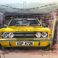 Buy canvas prints of The Time travellers car by John Lowerson