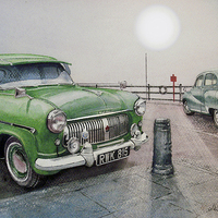 Buy canvas prints of  There's a car made just for me by John Lowerson