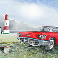 Buy canvas prints of Thunderbird by John Lowerson