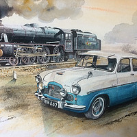 Buy canvas prints of THE BLACK STANIER FIVE by John Lowerson