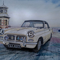 Buy canvas prints of A Herald in Tynemouth by John Lowerson